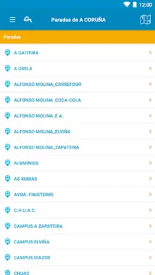 Transporte Público de Galicia android App screenshot 2